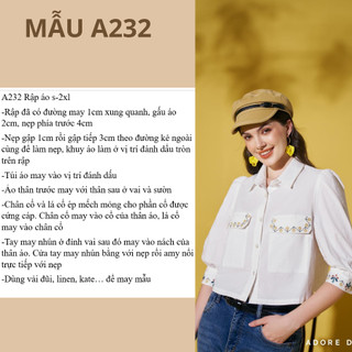 RẬP GIẤY A0 ÁO A232 (KHÔNG PHẢI BÁN QUẦN ÁO)