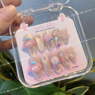 Nail box dễ thương , nail box học sinh m10