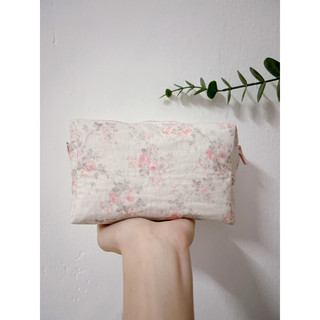 [Chần Bông] - Túi pouch đựng Mỹ phẩm chần bông handmade