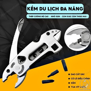 Kềm du lịch đa năng | kìm cờ lê tua vít đa năng all in one
