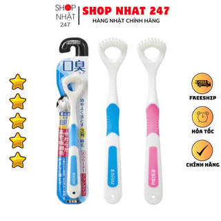 [Hỏa Tốc HN] Dụng cụ nạo lưỡi cán dài NỘI ĐỊA NHẬT BẢN