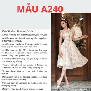 RẬP GIẤY A0 ĐẦM A240 (KHÔNG PHẢI BÁN QUẦN ÁO)
