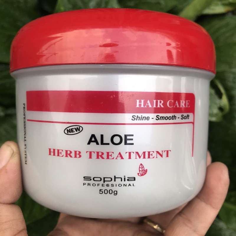 KEM Ủ HẤP LÔ HỘI ALOE SOPHiA 500ml
