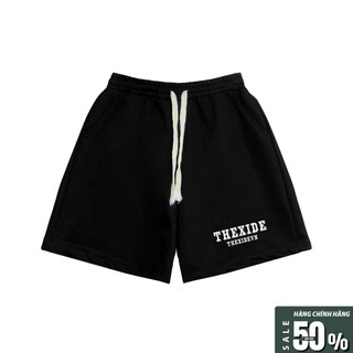 Quần Short The xide short nam nữ quần đùi trơn form rộng oversize chất nỉ chân cua dày dặn co giãn A