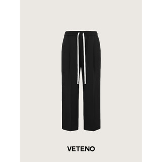 Quần dài veteno vải len wool suông