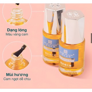 Dầu tháo móng úp, nước tháo móng bột Blue Place chính hãng - Dầu dưỡng viền móng nhiều dưỡng chất