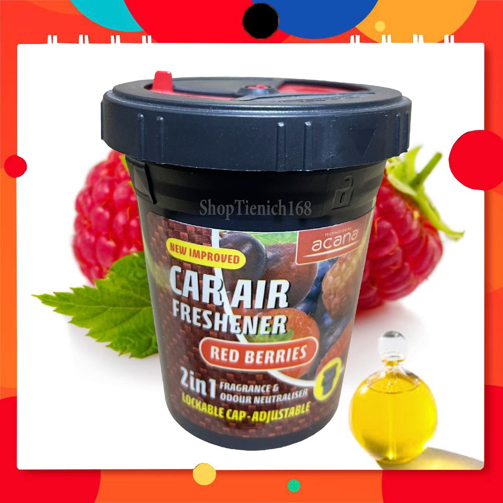 Sáp thơm cao cấp Acana 130g RED BERRIES Xuất sứ Korea