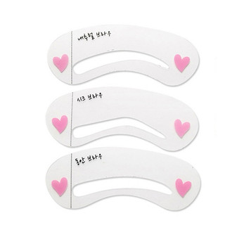 Set 3 khuôn mày kẻ lông mày