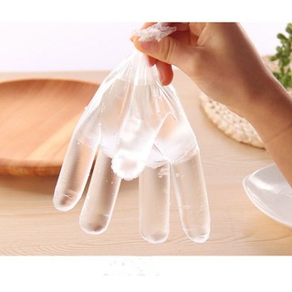 Găng tay nilon 100 cái siêu rẻ