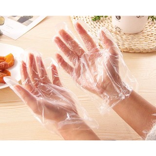 Găng tay nilon 100 cái siêu rẻ