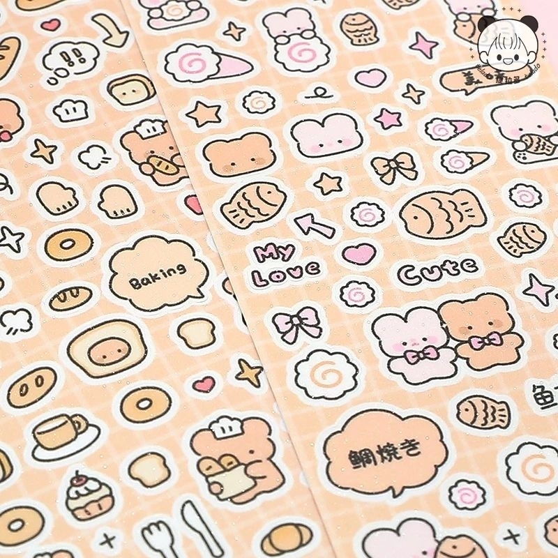 Dây chiết hình dán deco họa tiết cute