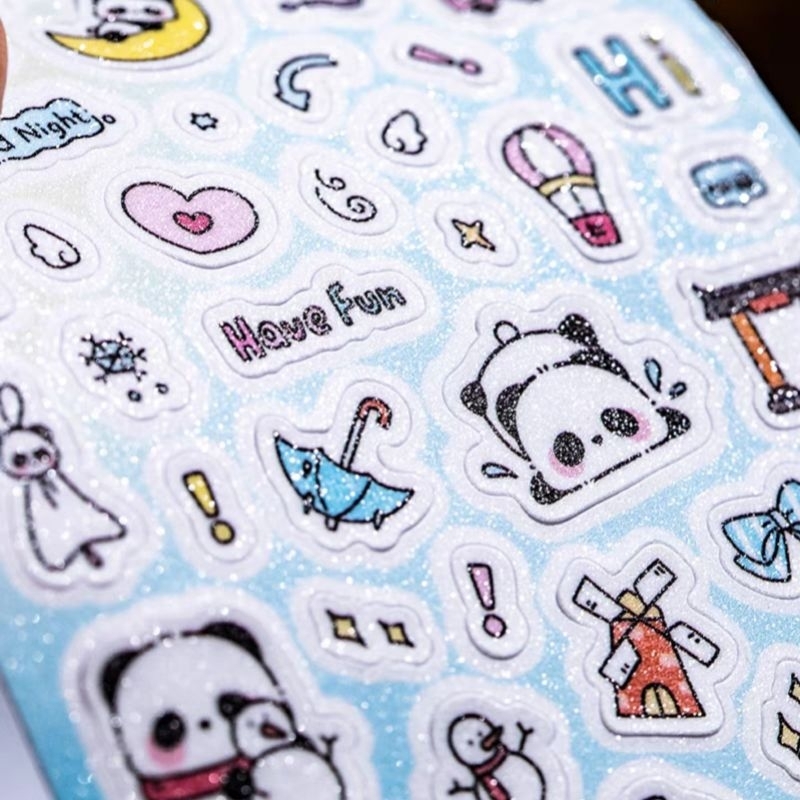 Dây chiết hình dán deco họa tiết cute