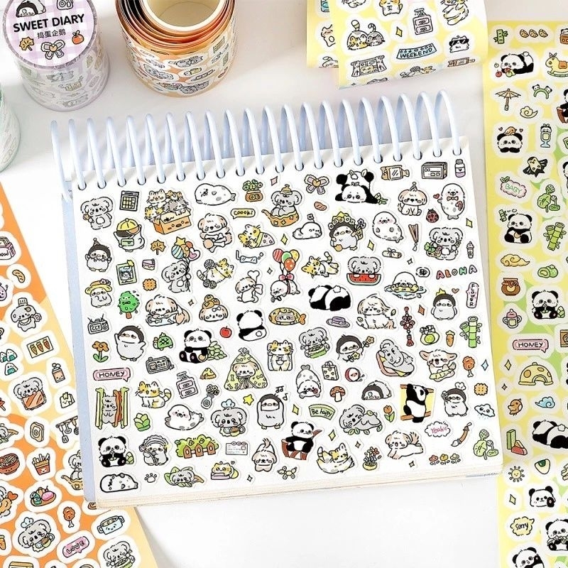 Dây chiết hình dán deco họa tiết cute