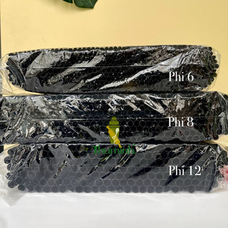 Ống Hút Đen Phi 6 /8/ 12 Bịch 500g