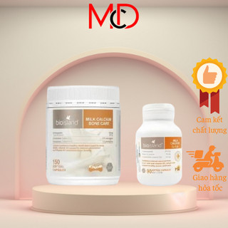Canxi sữa Canxi Milk Bioisland bổ sung cho bé từ 7 tháng tuổi 90 viên - Úc