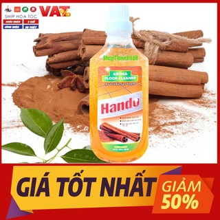 Nước lau sàn đậm đặc siêu sạch Hando 1L Hương quế