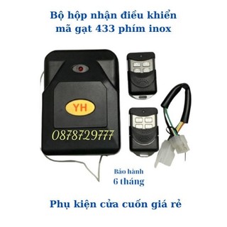 [HÀNG CHÍNH HÃNG]Điều khiển cửa cuốn YH hàng chính hãng phím inox