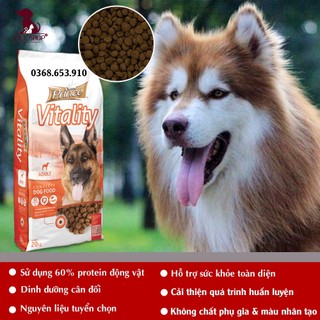 [1KG & 3KG] Thức Ăn Cho Chó Alaska trưởng thành Prince Vitality