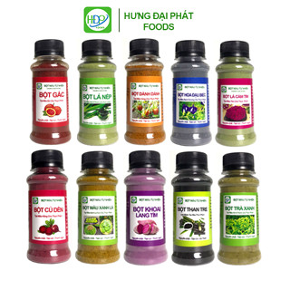Bộ Sản Phẩm Bột Tạo Màu Tự Nhiên Hưng Đại Phát Tạo Màu Đẹp Cho Thực Phẩm