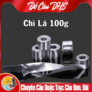 Cuộn chì lá 100g chuyên câu buộc trục câu đơn, câu đài - dihoso fishing