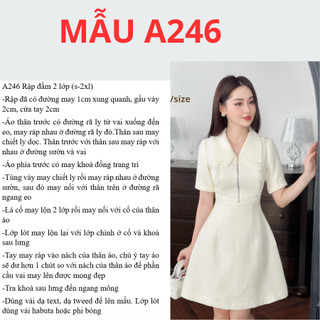 RẬP GIẤY A0 ĐẦM A246 (KHÔNG PHẢI BÁN QUẦN ÁO)