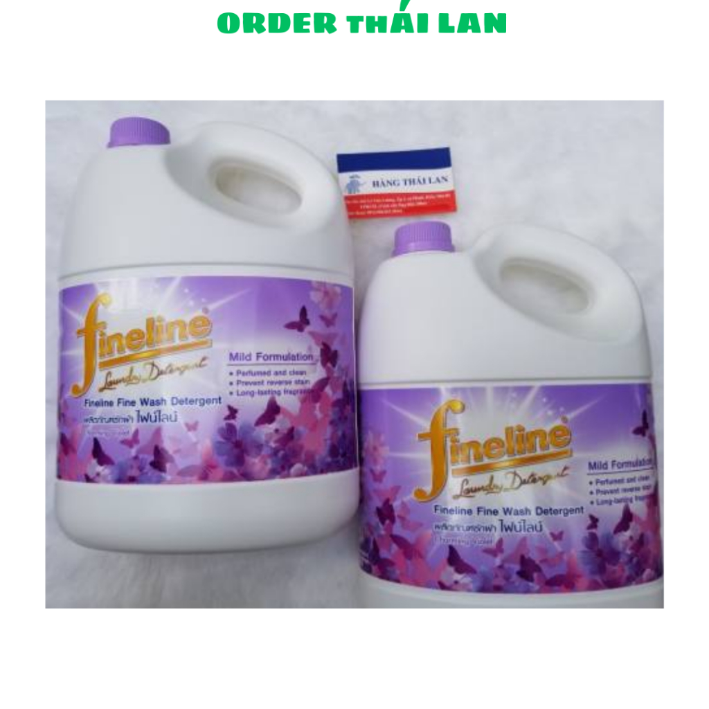 Combo 2 can nước giặt Fineline Thái Lan 3000mlx2 B1