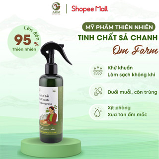  Xịt Sả Chanh Bạc Hà Đuổi Muỗi A OM Natural 250ml
