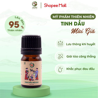 Tinh Dầu Mùi Già Giảm Suy Nhược Thần Kinh Hương A OM NATURAL 5ml