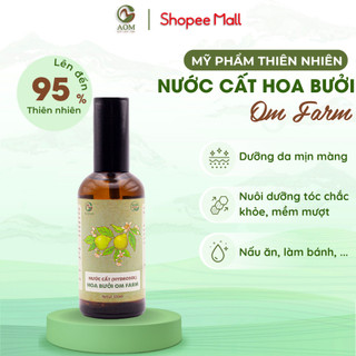 Nước Cất Hoa Bưởi A OM Natural Kích Thích Mọc Tóc, Suôn Mượt Tự Nhiên 100ml
