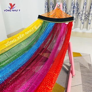  Lưới võng xếp trẻ em baby Hàn Quốc Như Ý màu sắc rất đẹp dễ thương võng lưới em bé 2 lớp bền chắc dành cho khung bé 