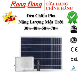 Đèn năng lượng mặt trời rạng đông led chiếu pha siêu sáng cp02.sl.rf 30w/40w/50w/70w/100w