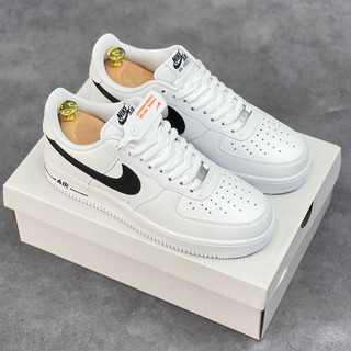 [Trùm Giày ] Giày Sneaker AF1 Trắng Móc Đen Cao Cấp - FullBox