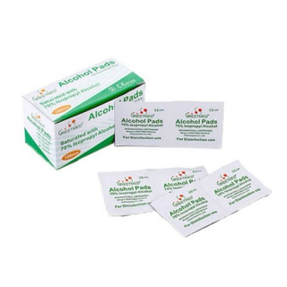Gạc tẩm cồn Alcohol Pads 100 miếng Greetmed, Sintrue, PT medical