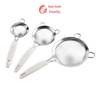 Rây lọc bột, lọc cháo chất liệu thép không gỉ cao cấp