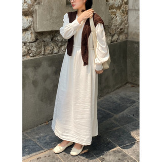 𝐋𝐢𝐭𝐡𝐞 𝐃𝐫𝐞𝐬𝐬 𝐋𝐢𝐧𝐞𝐧 (Váy vai bồng suông kèm đai eo)