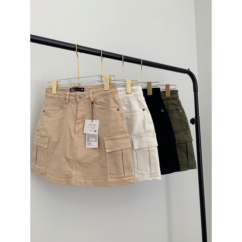 Váy quần túi hộp