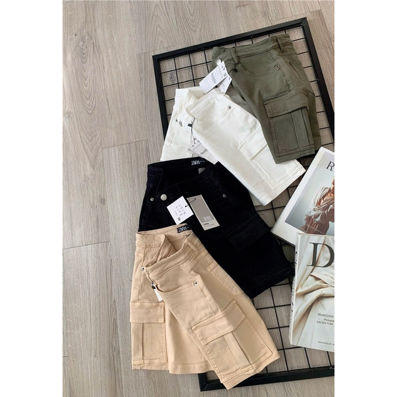 Váy quần túi hộp