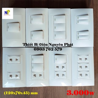 Bảng điện taplo đấu dây & ráp sẵn series x6 - hàng lắp nổi cao cấp