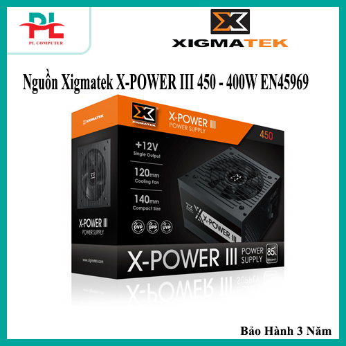 Nguồn máy tính Xigmatek X-POWER III 450 - 400W EN45969 - Hàng Chính Hãng