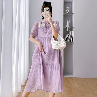Đầm bầu xinh shopanhthu-BAE2594 Váy bầu thiết kế mùa hè mẫu mới