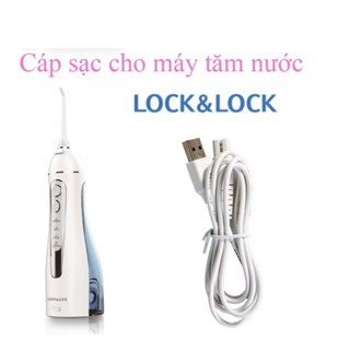 Dây cáp sạc cho máy tăm nước Lock& Lock (loại sạc usb 2 chấu kim loại)