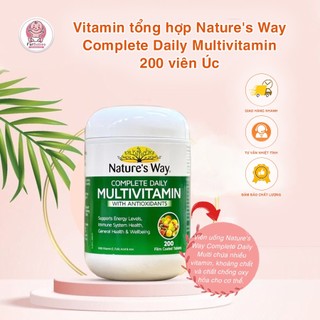 Vitamin tổng hợp Multivitamin 200 viên của Úc (Multivitamin Spirulina)
