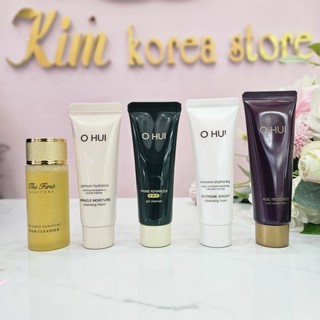 Sữa rửa mặt trắng da Ohui ⚡️Mini⚡️cấp ẩm, căng bóng, chống lão hóa cho da tuýp mini tách set
