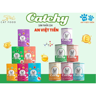 Pate Lon Catchy cho mèo 400gr
