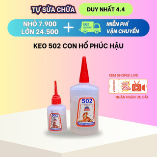 Keo dán 502 Phúc Hậu - Keo con hổ siêu chắc kết dính nhanh