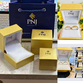 Hộp đựng nhẫn đơn cao cấp / hộp đựng nhẫn cặp / hộp đựng nhẫn đôi cao cấp - hộp p n j