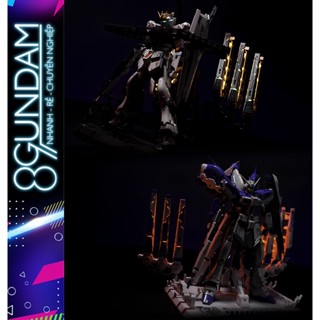 [KHÔNG PHẢI MÔ HÌNH] Bộ LED KOSMOS cho Fin Funnel và Backpack RG Nu / RG Hinu Gundam (tặng name tag kim loại)