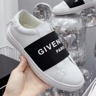 GG Giày Givenchy Trắng,Đen bản quai chun độc đáo - giầy lười GVC nam Hót trell 2023 BB