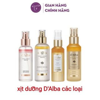 [ĐỦ BILL] Tinh Chất Nấm D’Alba White Truffle First, Skin Calming Vital, Prime Intensive Spray Serum Dalba D Alba