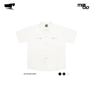 1st cutlery shirt - áo sơ mi nhung tăm